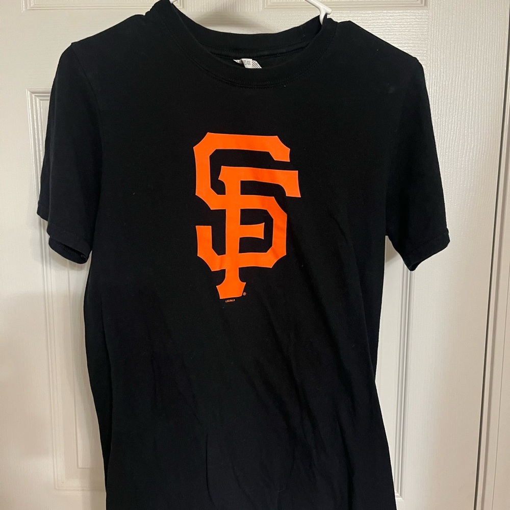 Black and Orange Graphic SF Giants T-Shirt